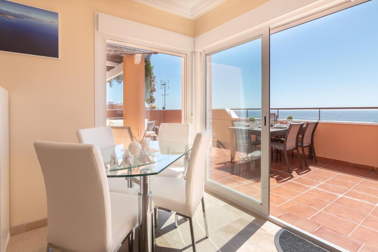 2242-Amazing Penthouse 2Terraces Sea View Apartment Casares Bagian luar foto